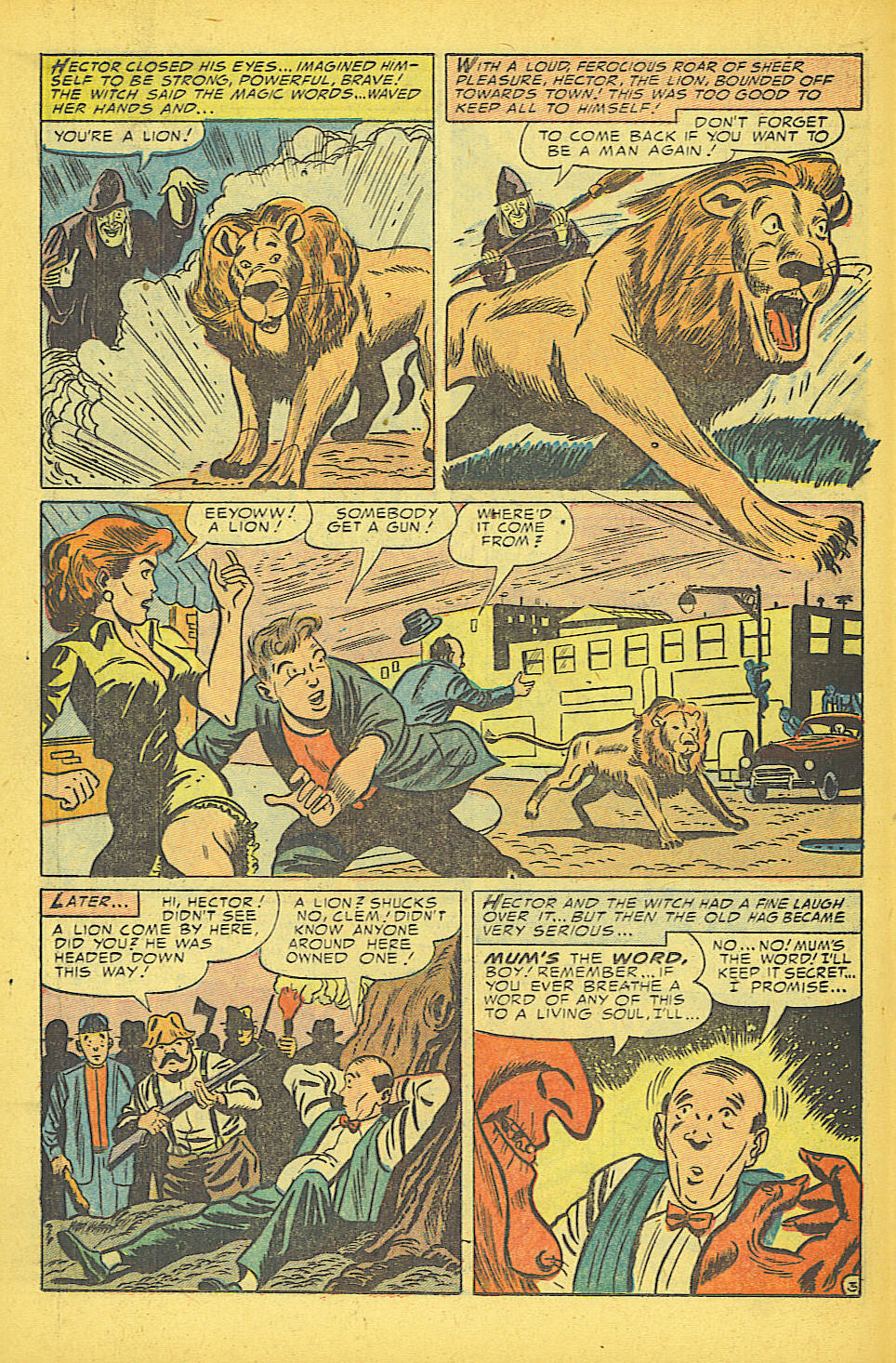 Read online Weird Mysteries (1952) comic -  Issue #8 - 15