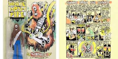 San Diego Comic-Con 2018 Exclusive Wookie Hash Pipe Chewbee Resin Figure by Jim Mahfood x DKE Toys