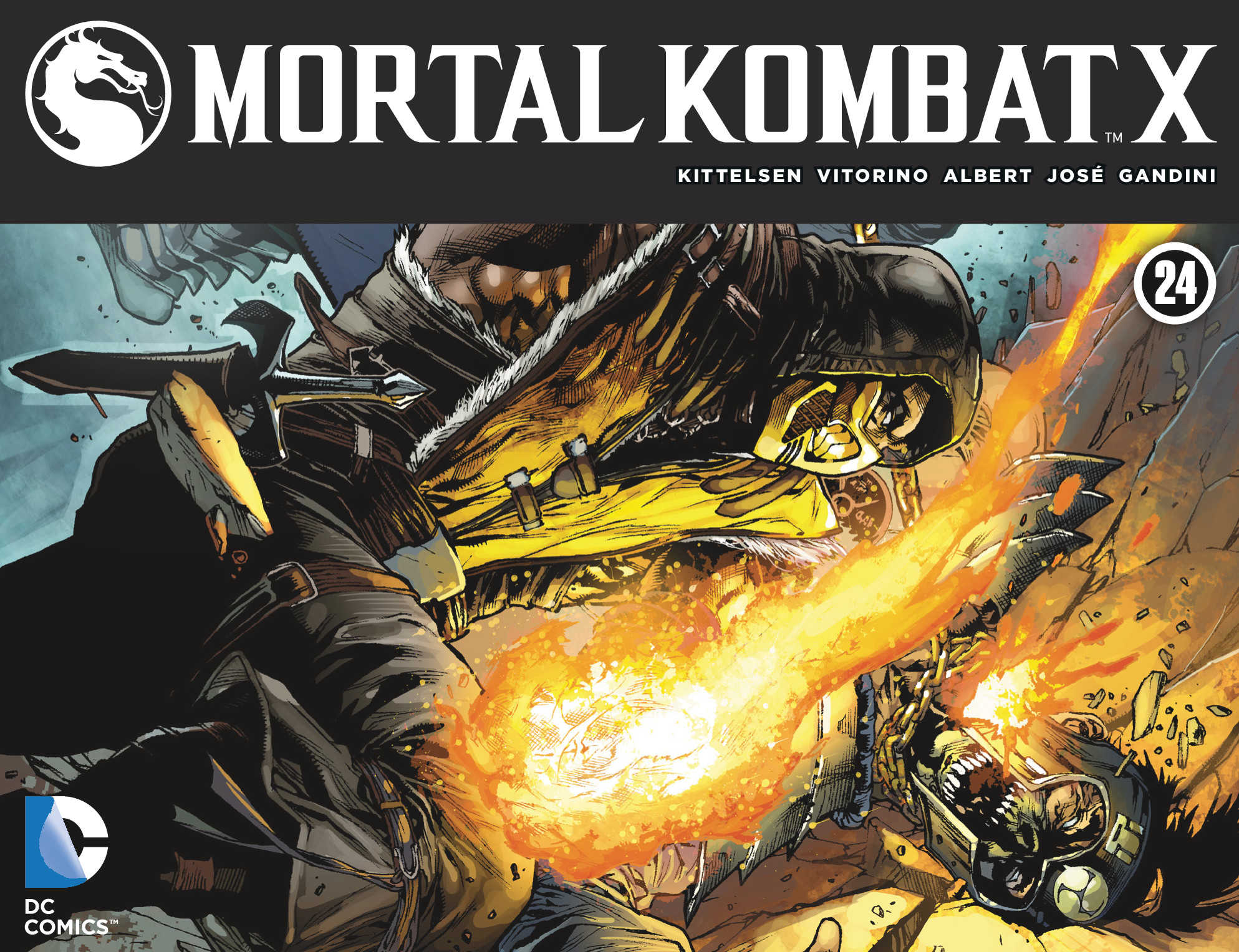 Read online Mortal Kombat X [I] comic -  Issue #24 - 1