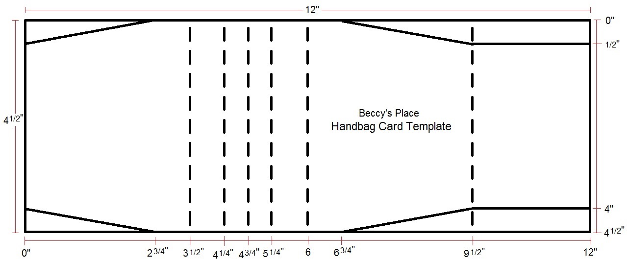 quad fold card template