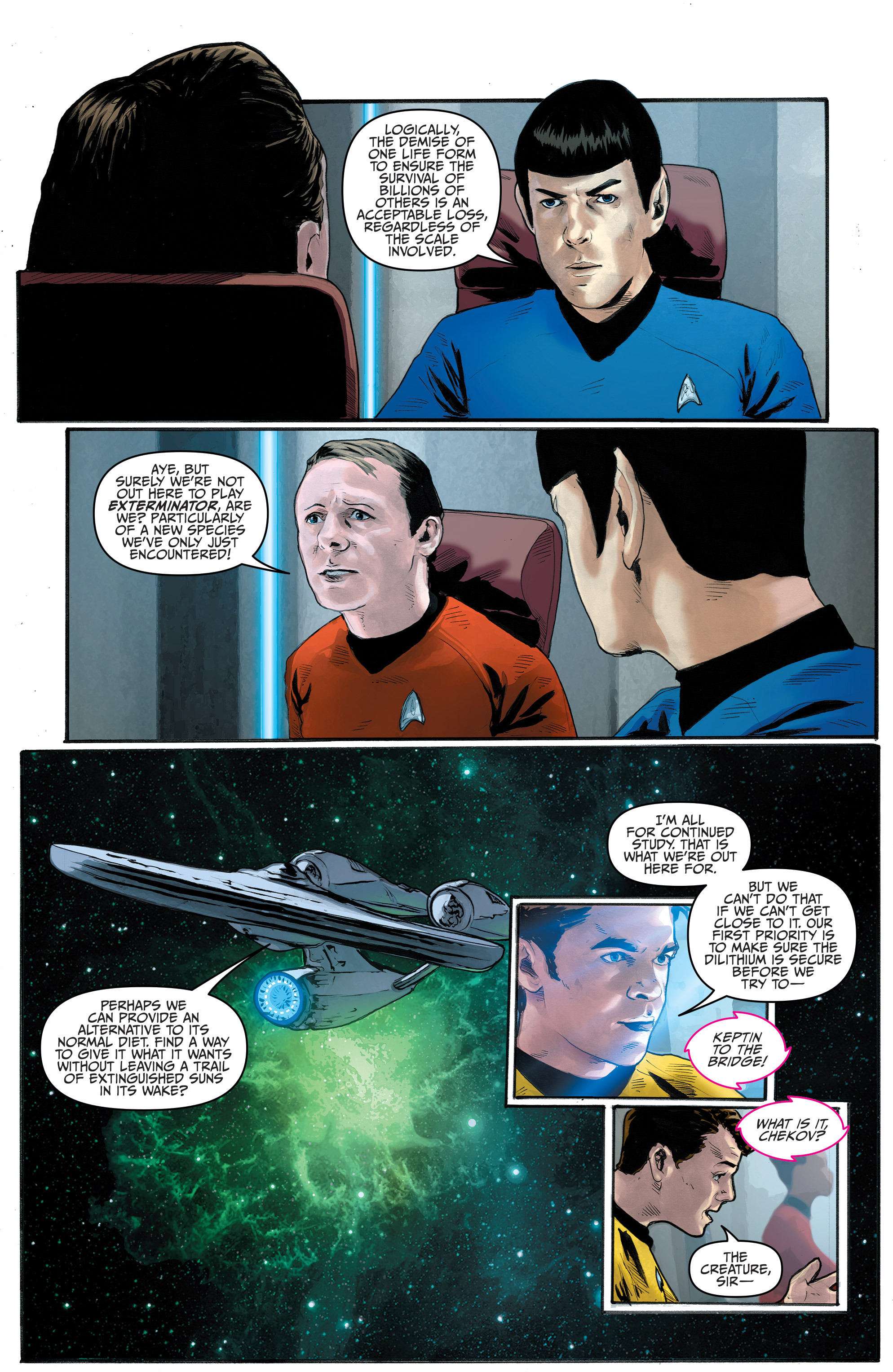 Read online Star Trek (2011) comic -  Issue #42 - 12