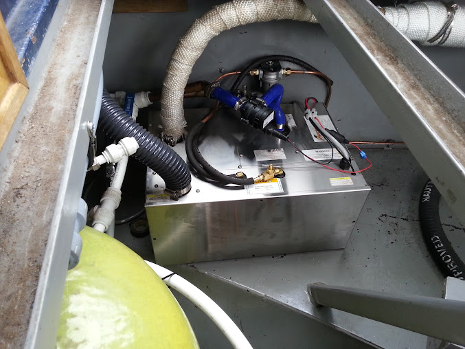 Widebeam Boat Build Blog New Central Heating