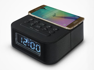  DreqmQi Bluetooth Alarm Clock Charger