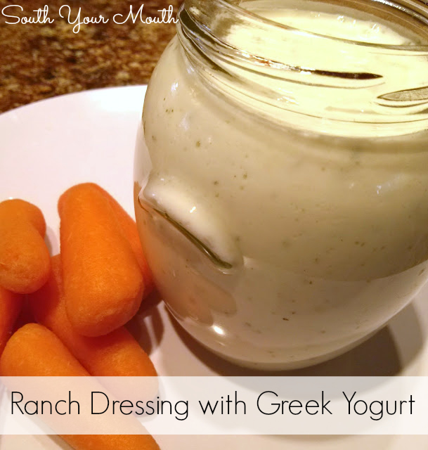 South Your Mouth Ranch Dressing with Greek Yogurt