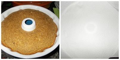Bolo de farelo de aveia com banana e canela Receita de bolo de farelo de aveia com banana e canela