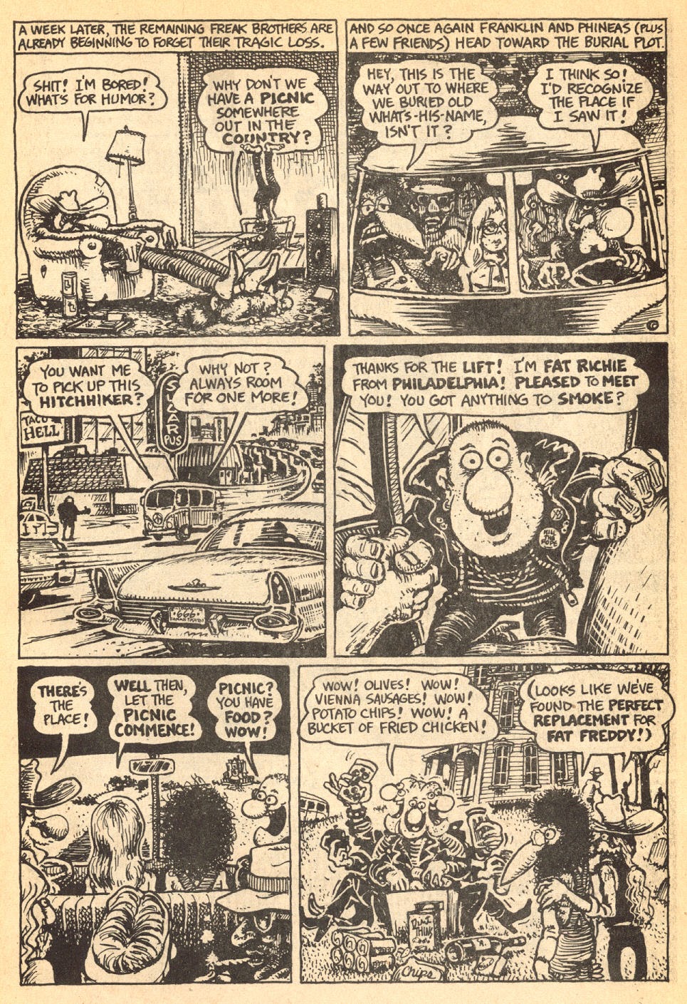 Read online Rip Off Comix comic -  Issue #6 - 7