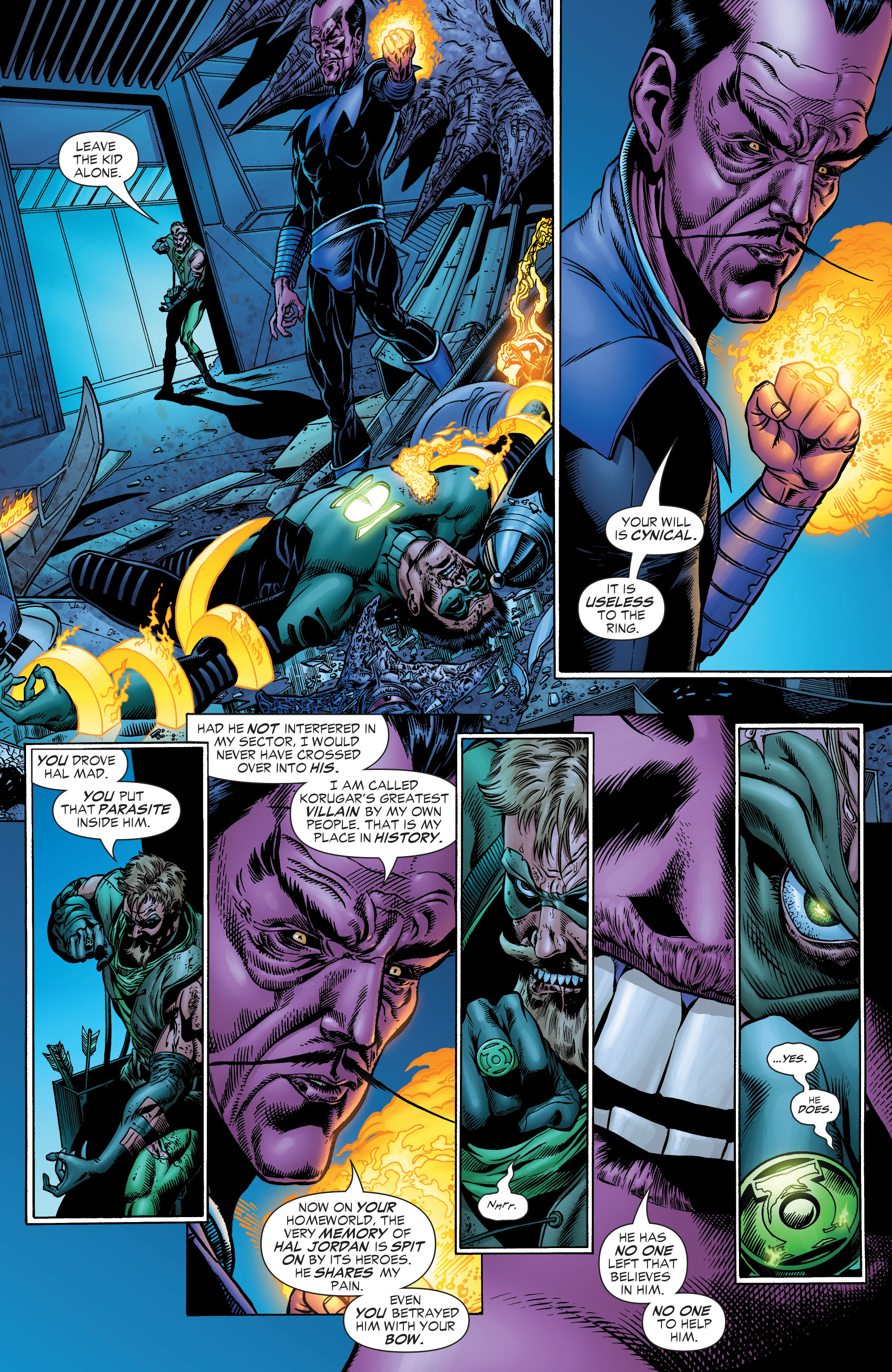 Read online Green Lantern: Rebirth comic -  Issue #4 - 12