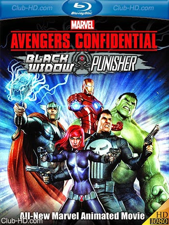 Marvel's Avengers Confidential: Black Widow & Punisher (2014) 1080p BDRip Dual Latino-Inglés [Subt. Esp] (Animación)
