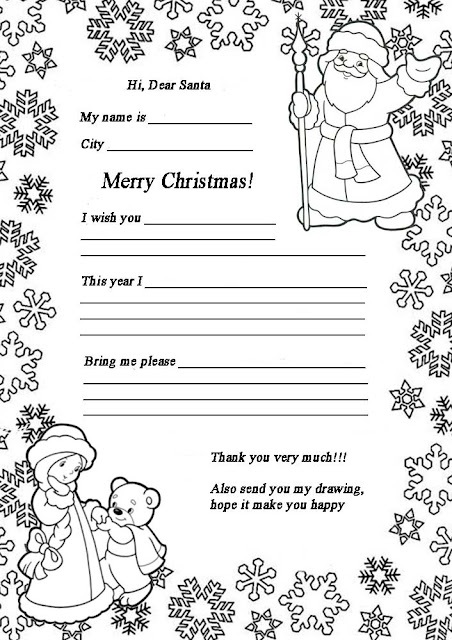 Staying In Touch With Santa 7 Free Download Coloring Pages