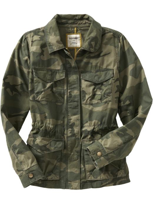 this is my so-called style: cheap thrill: camo surplus jacket at Old Navy