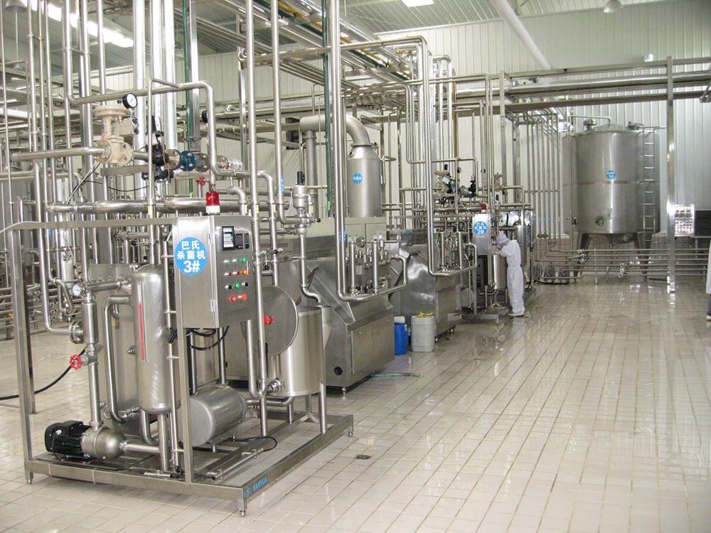 milk processing plants and machines