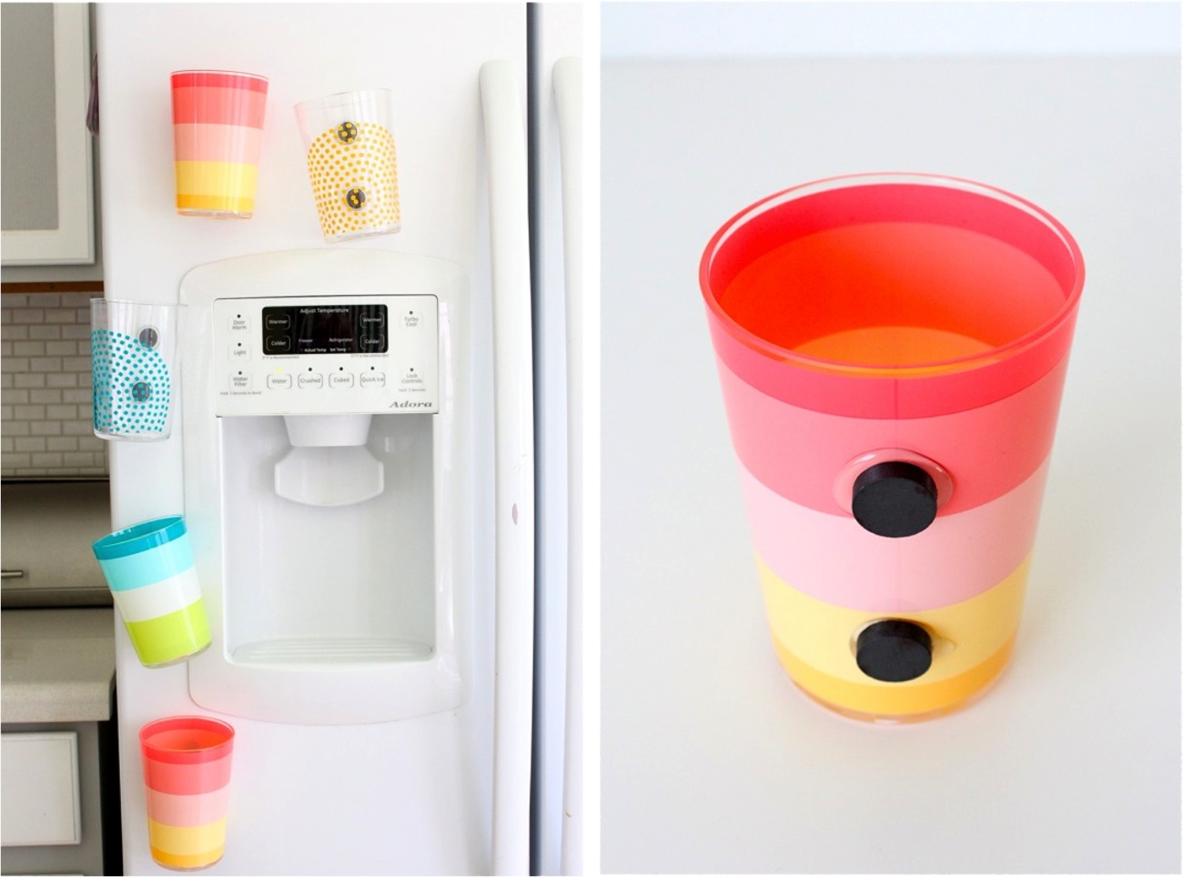 fridge magnet cups - MADE EVERYDAY