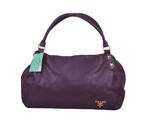 Purple prada handbag Clearance