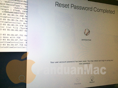 Cara Reset Password macOS Sierra