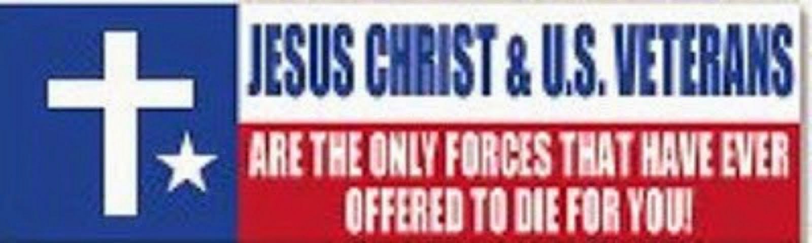JESUS CHRIST AND THE U.S. VETERANS