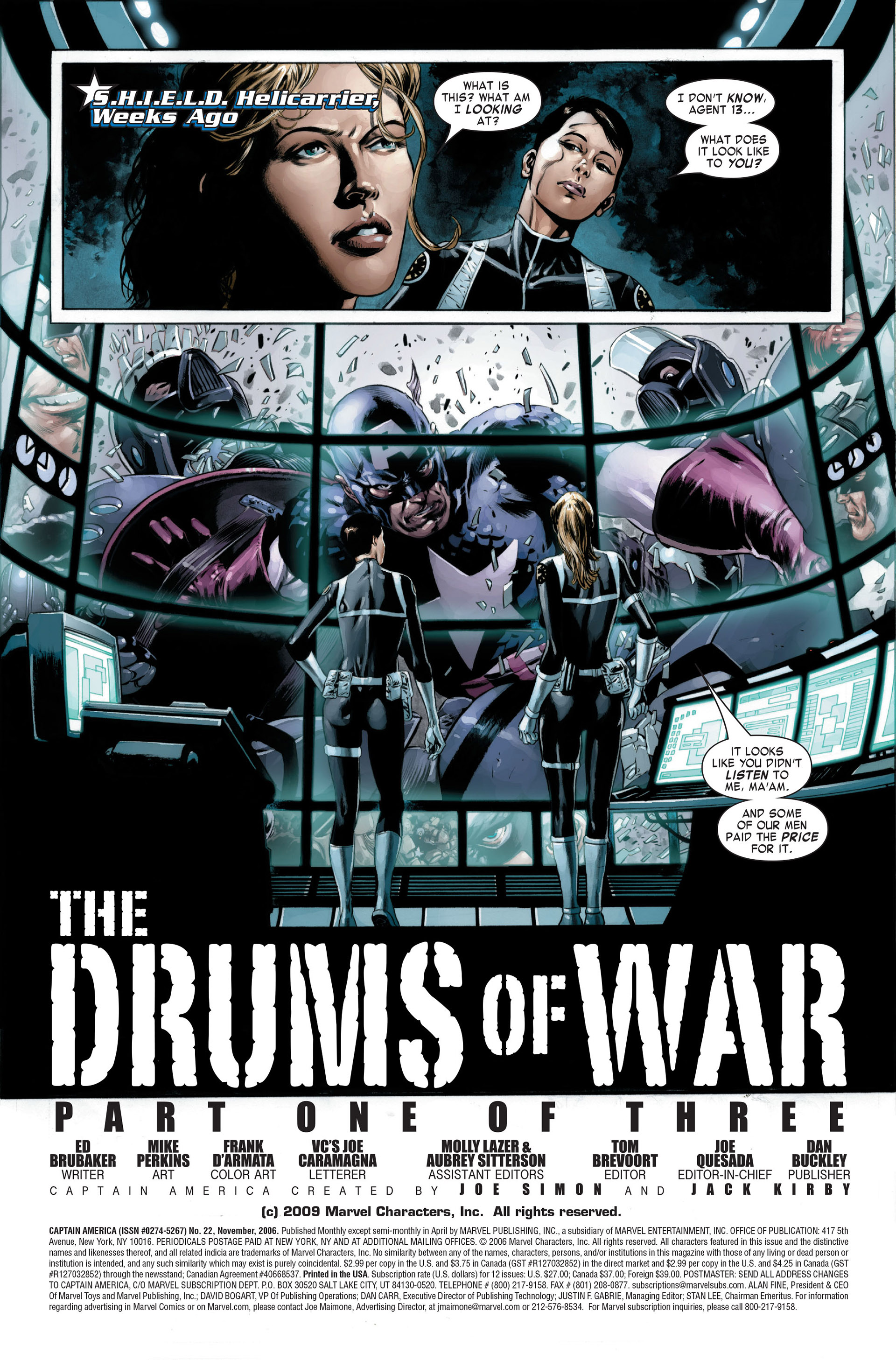Read online Captain America (2005) comic -  Issue #22 - 3