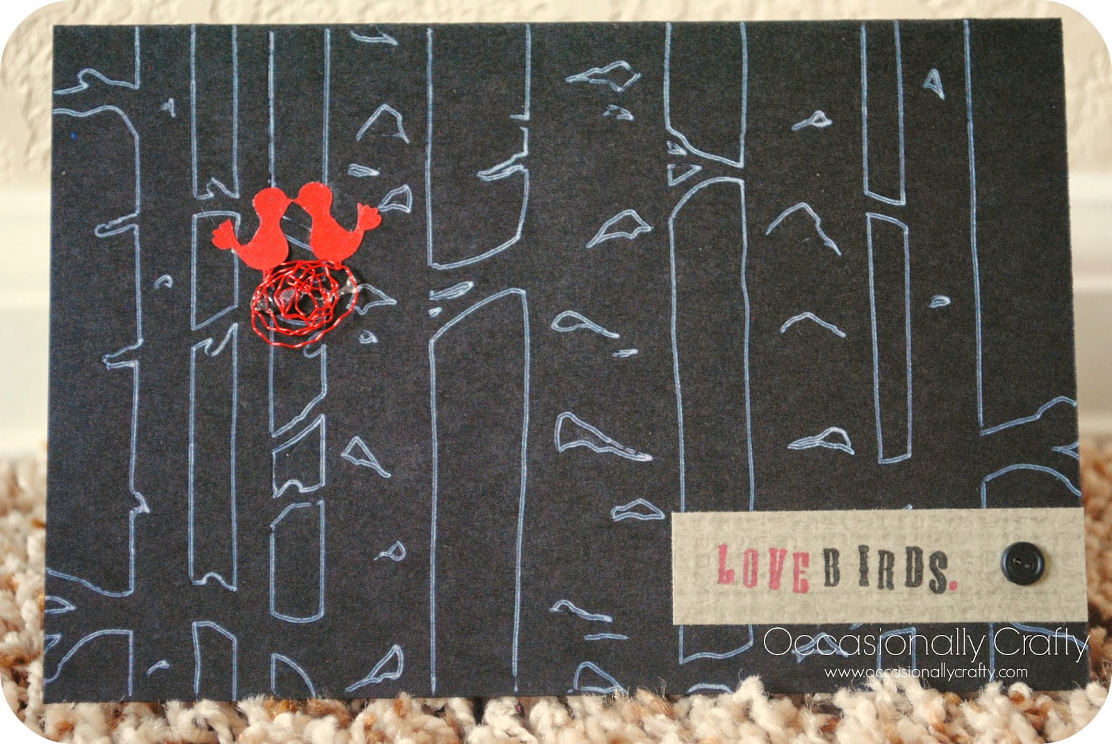 Cutting Edge Card Stencils! Occasionally Crafty Cutting Edge Card