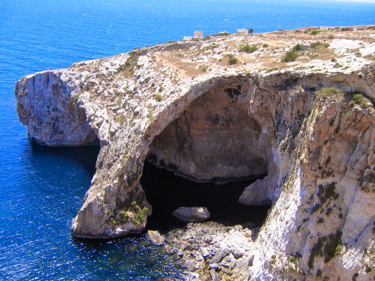 Blue Grotto Sea Cave Malta
