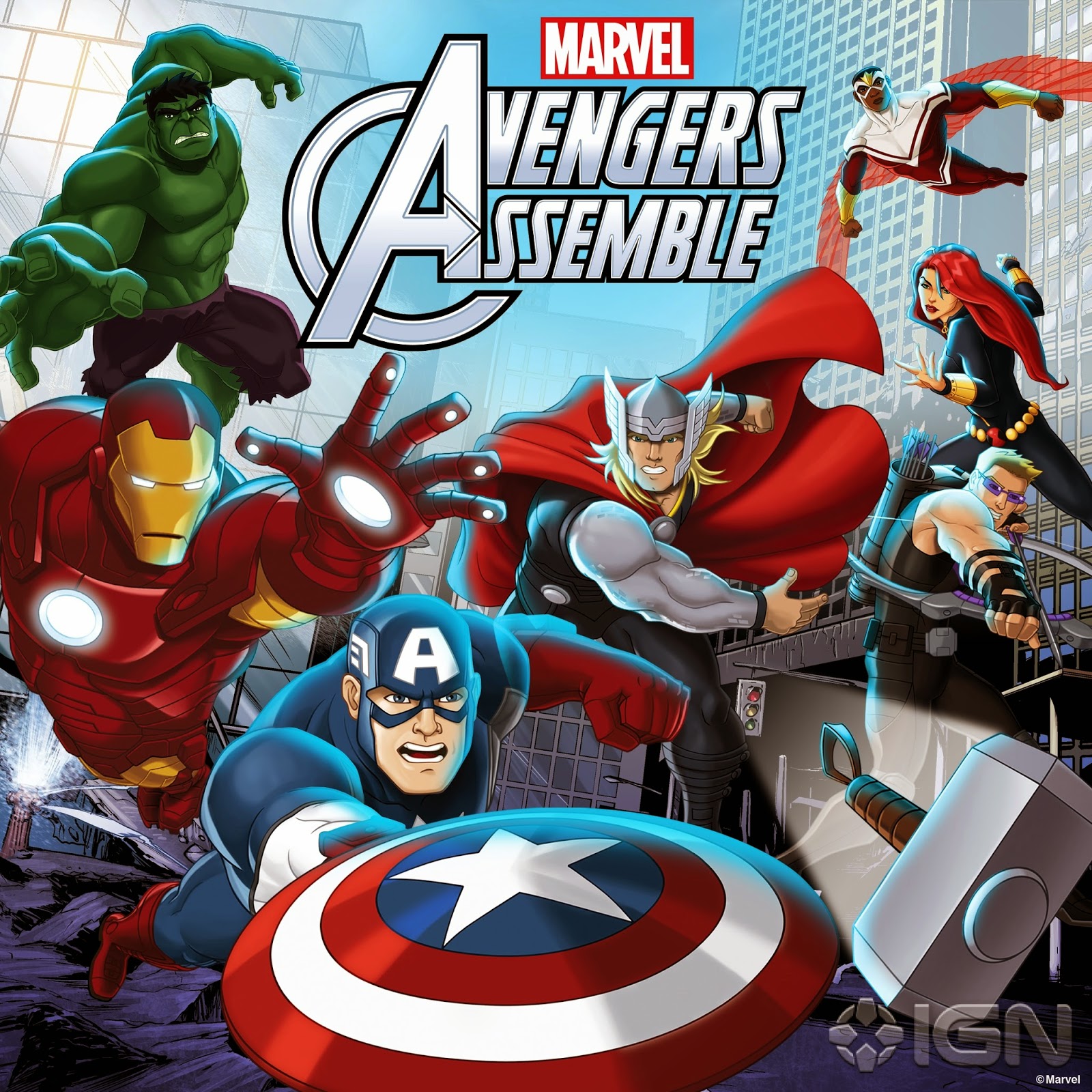 assistir o desenho dos vingadores