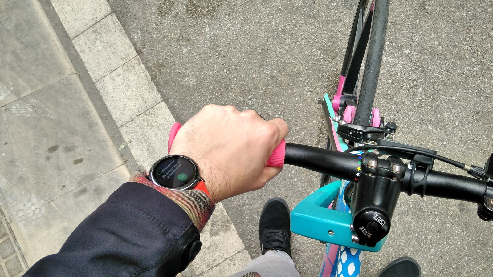 amazfit pace cycling