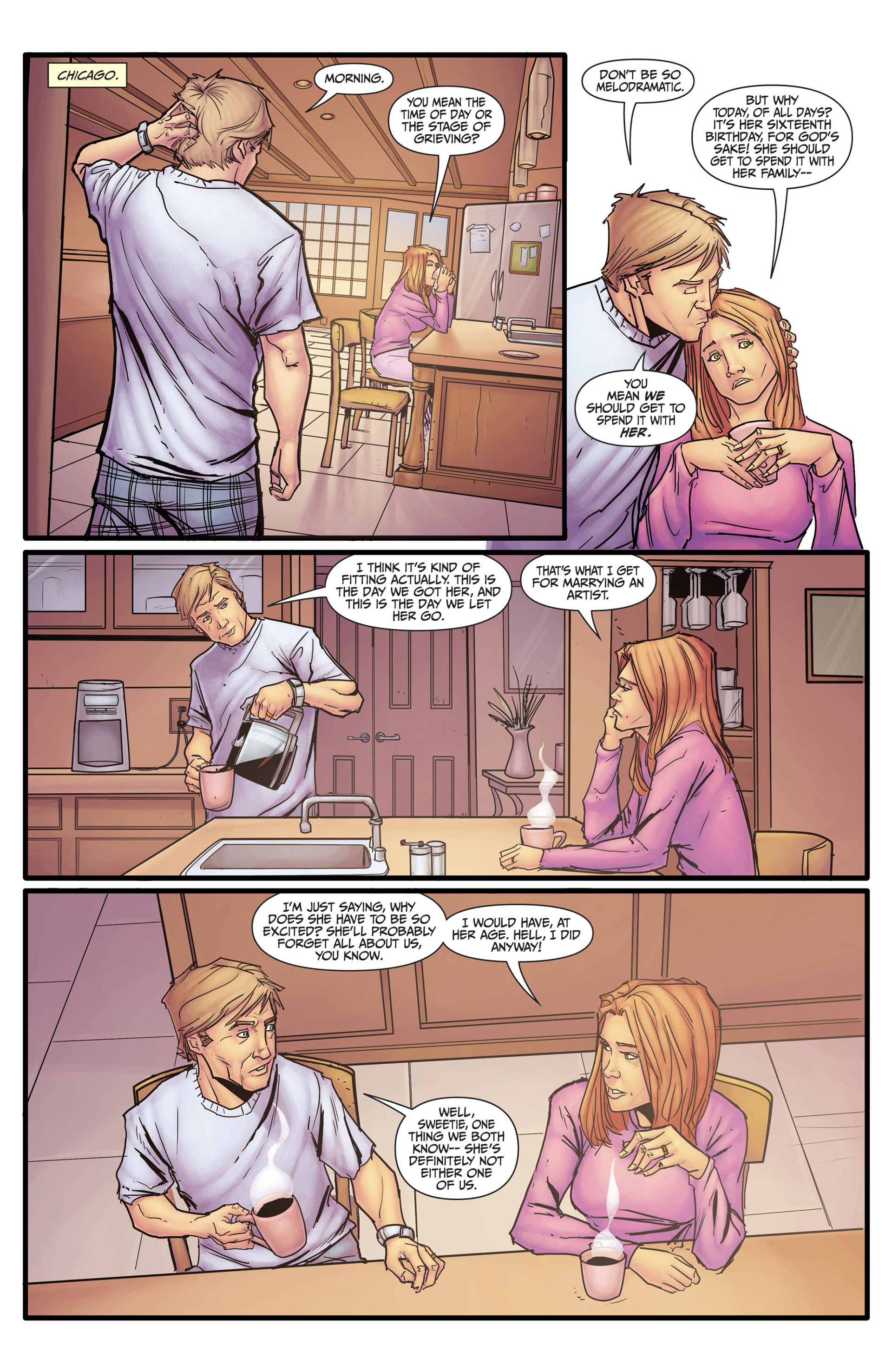 Read online Morning Glories comic -  Issue # _TPB 1 - 20