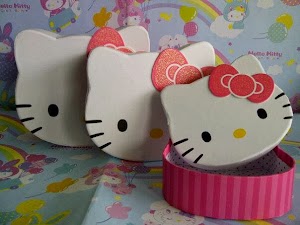 Box kado Hello kitty kepala