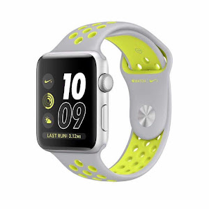 Jam Tangan Apple Watch Nike+ Sport Silver Volt