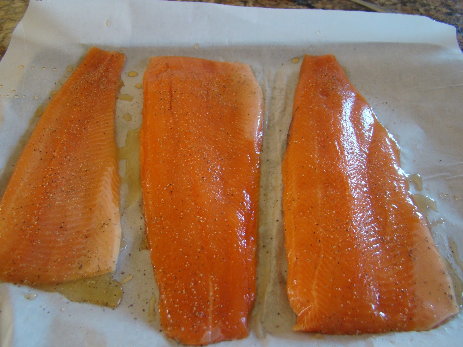 Kamado Joe Grilling Passion Maple Rainbow Trout Fillets