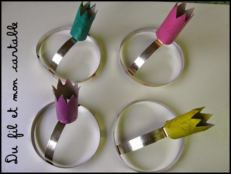 Du Fil Et Mon Cartable Couronne Roi Et Reine