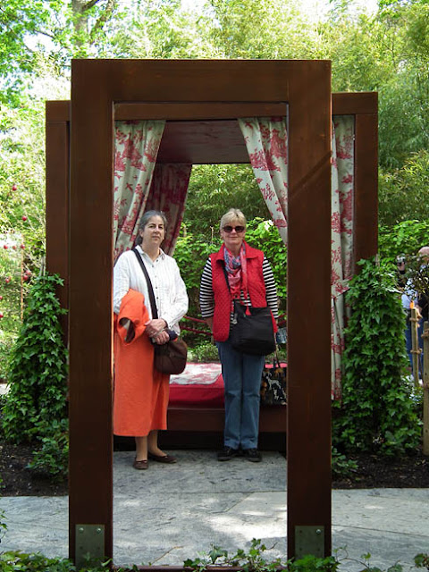 Installation in a festival garden at the Chateau of Chaumont. Loir et Cher. France. Photo by Loire Valley Time Travel.