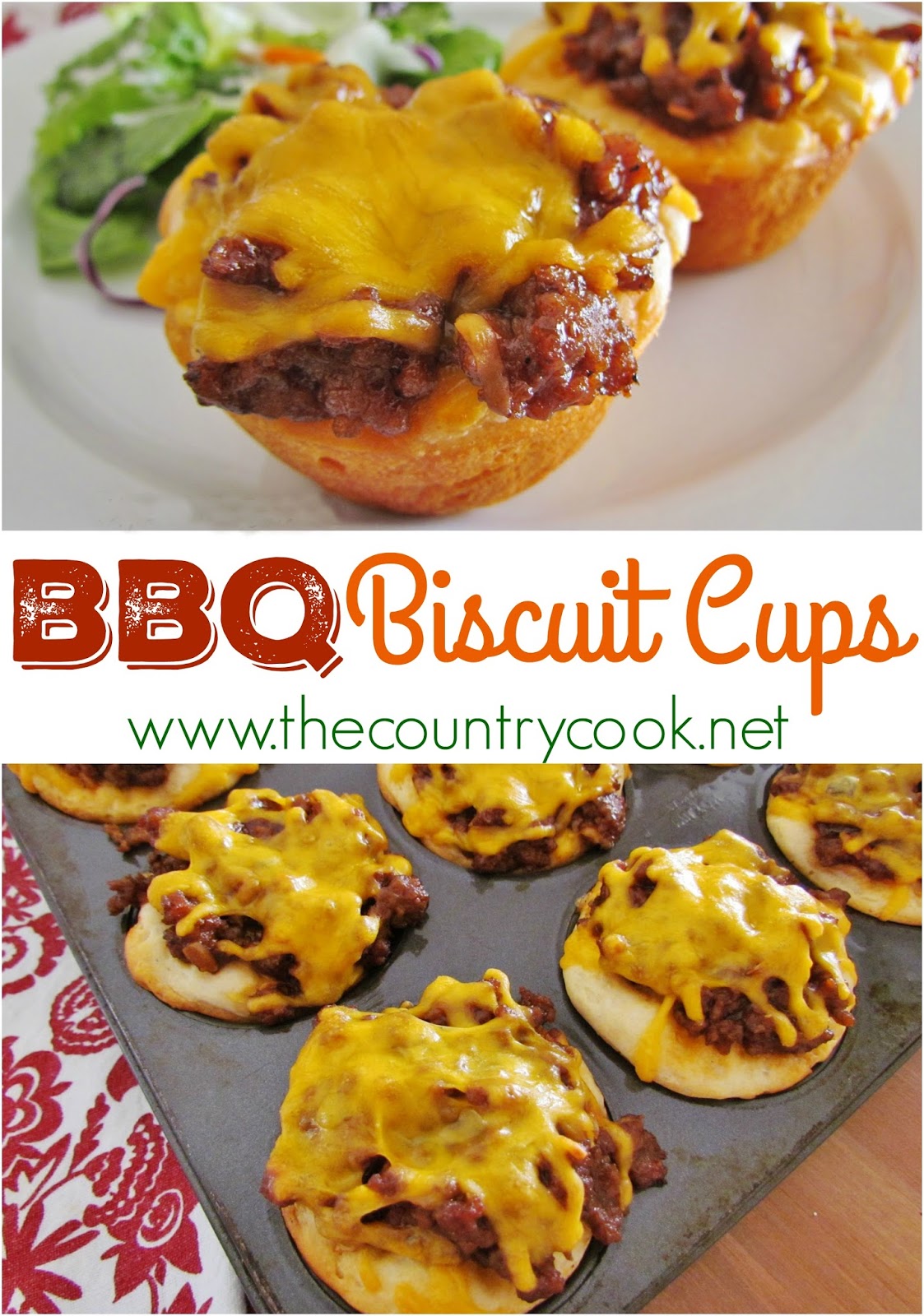 BBQ Biscuit Cups The Country Cook