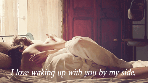 Couples, Gif on Tumblr,  giphy gif, Good Morning, Love quotes, Romantic Quotes, Good Morning,