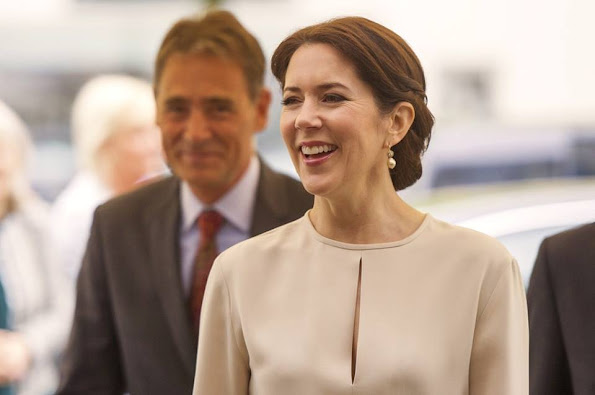 Crown Prince Frederik and Crown Princess Mary of Denmark attends the opening ceremony of the business delegation’s programme with 450 Danish and German guests including company leaders and decision-makers at the Loewenbraukeller