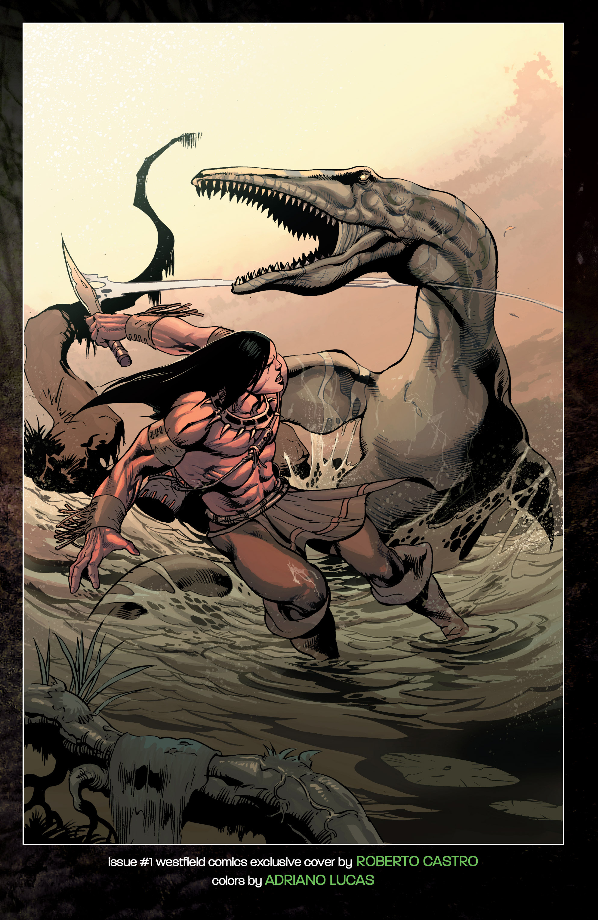 Read online Turok: Dinosaur Hunter (2014) comic -  Issue # _TPB 1 - 130