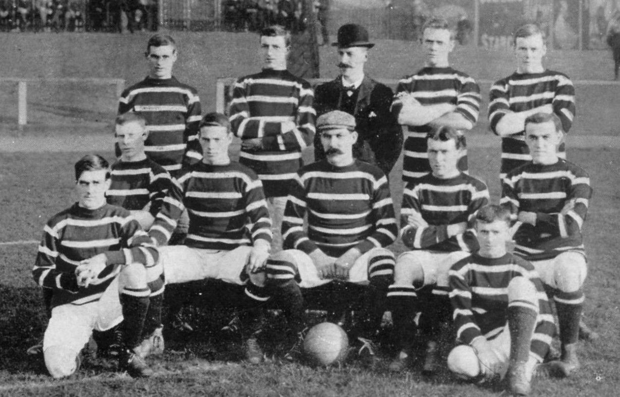 Tour Scotland Old Photograph 1906 Football Team Kilmarnock Scotland