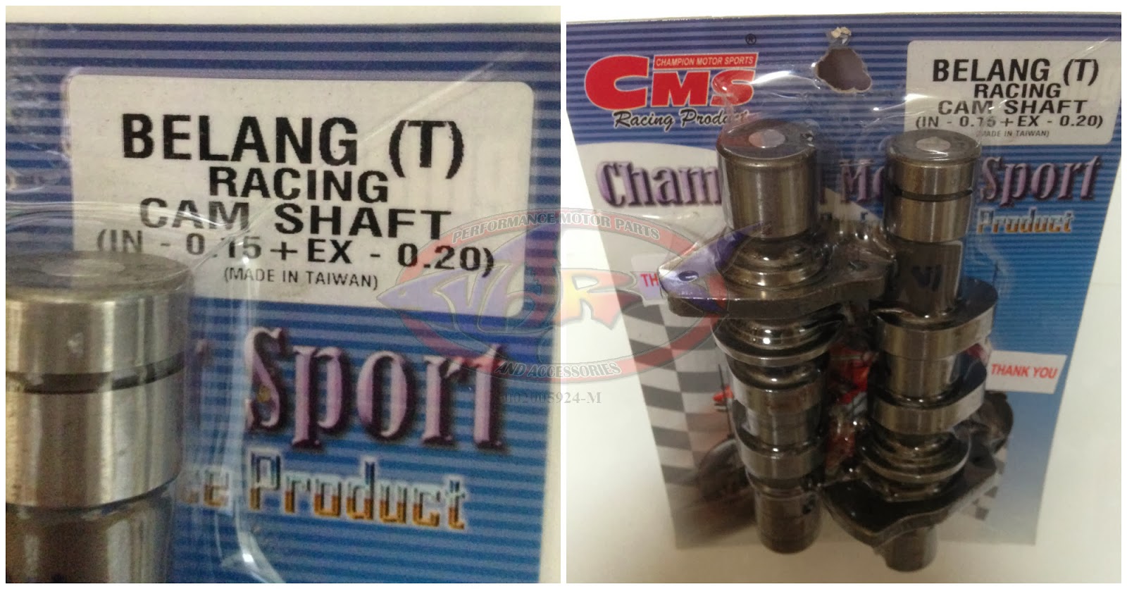 Syark Performance Motor Parts And Accessories Online Shop New CMS Racing Twin Camshaft for