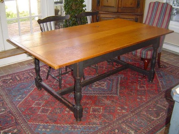 Antique oak tables for home