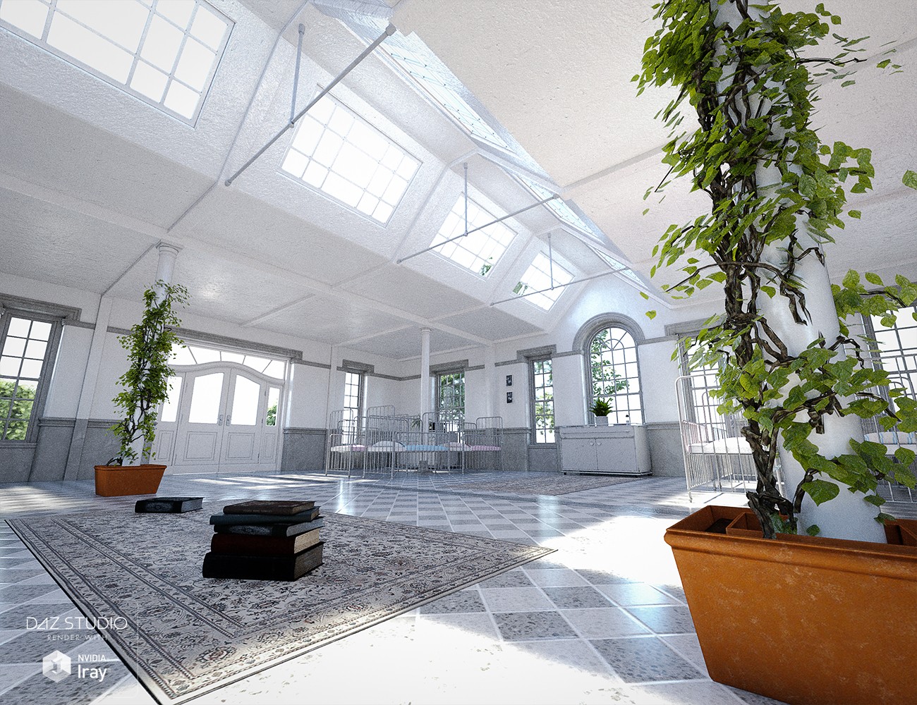 West Park Basement Iray Addon - daz3dcom