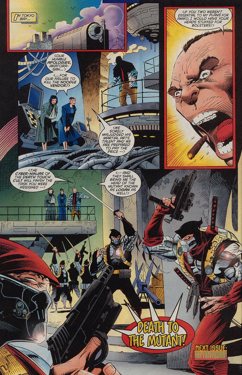 Wolverine (1988) Issue #108 #109 - English 21
