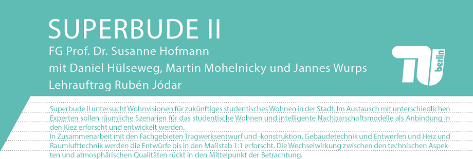 Superbude - TU Berlin - Fak. IV - Prof. Dr. Susanne Hofmann 