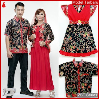 ZBT08109 Kebaya Batik Couple Azizah Gentong Setelan BMGShop