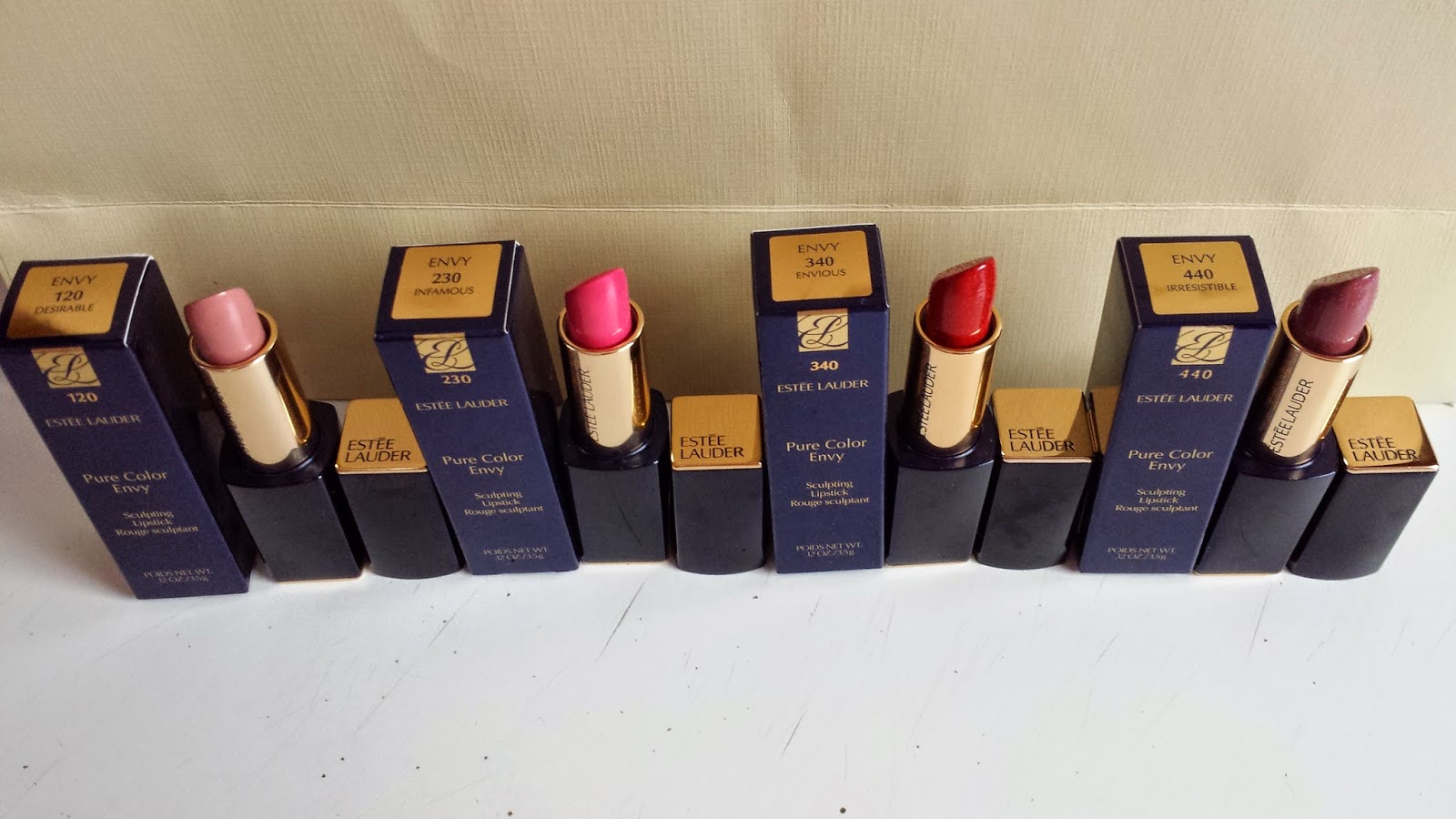 Overview Estee Lauder Pure Color Envy Sculpting Lipsticks