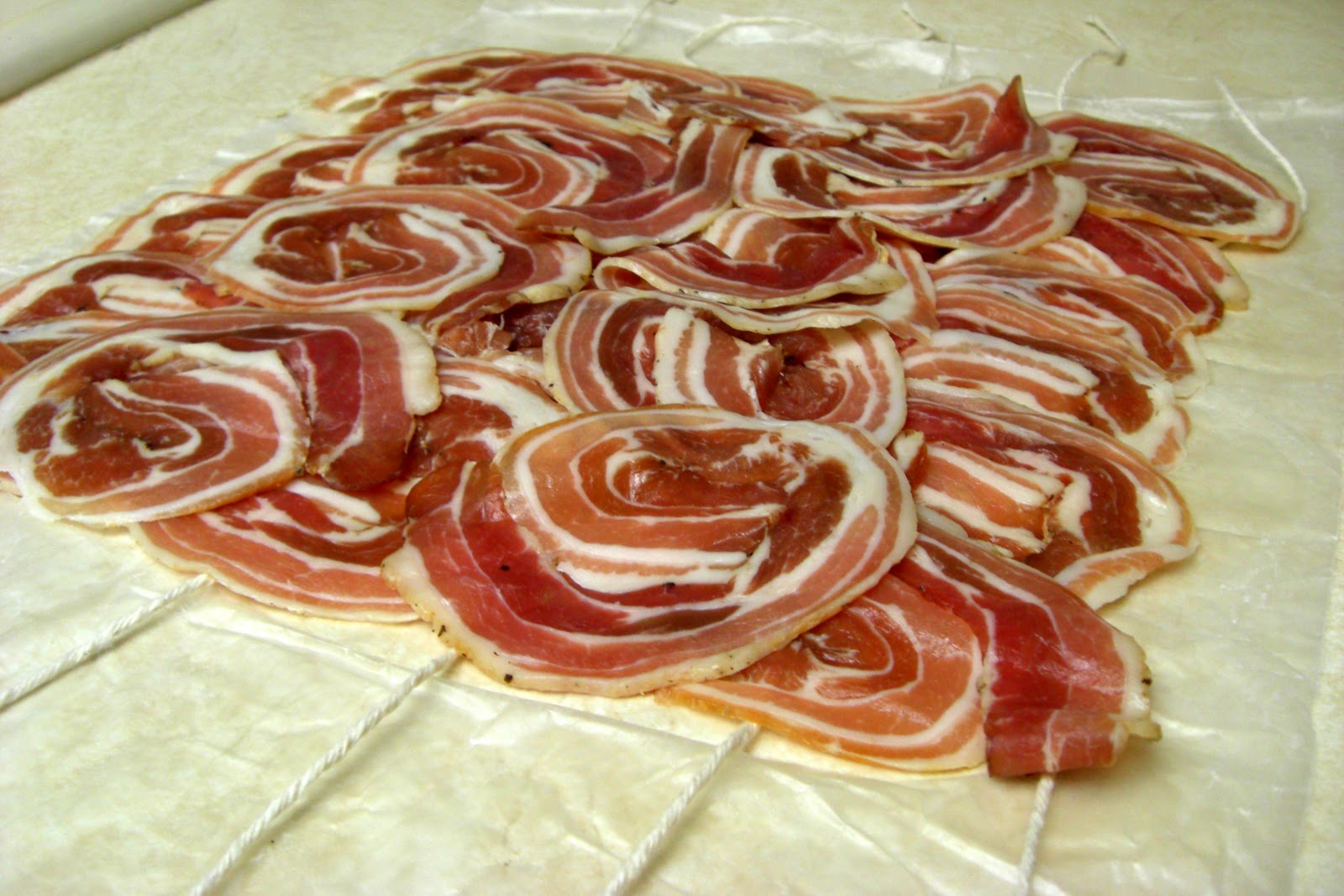 Domesticity Nouveau Pancetta Wrapped Stuffed Pork Loin