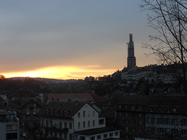 Sunset Bern Switzerland