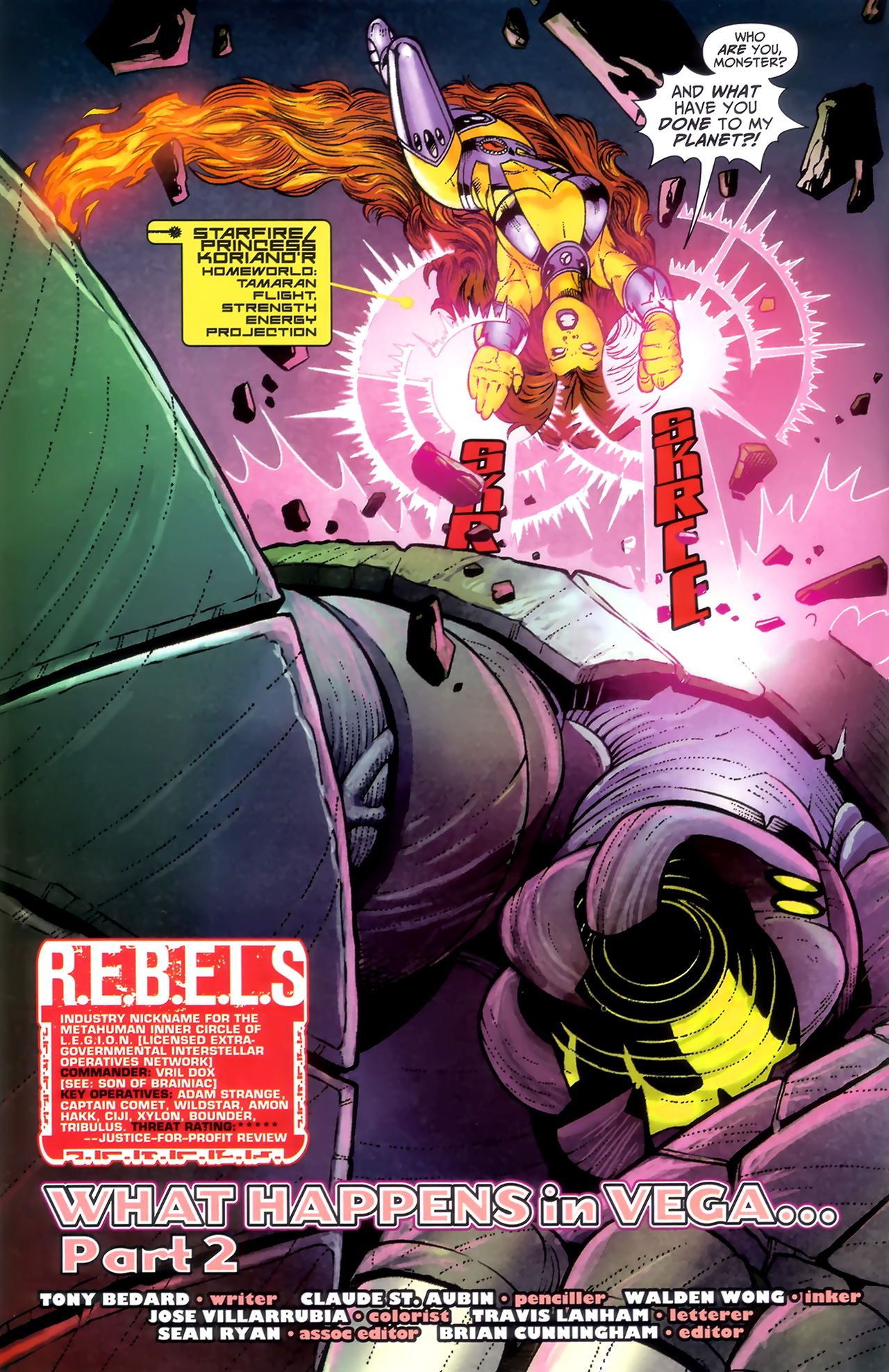 Read online R.E.B.E.L.S. comic -  Issue #16 - 3