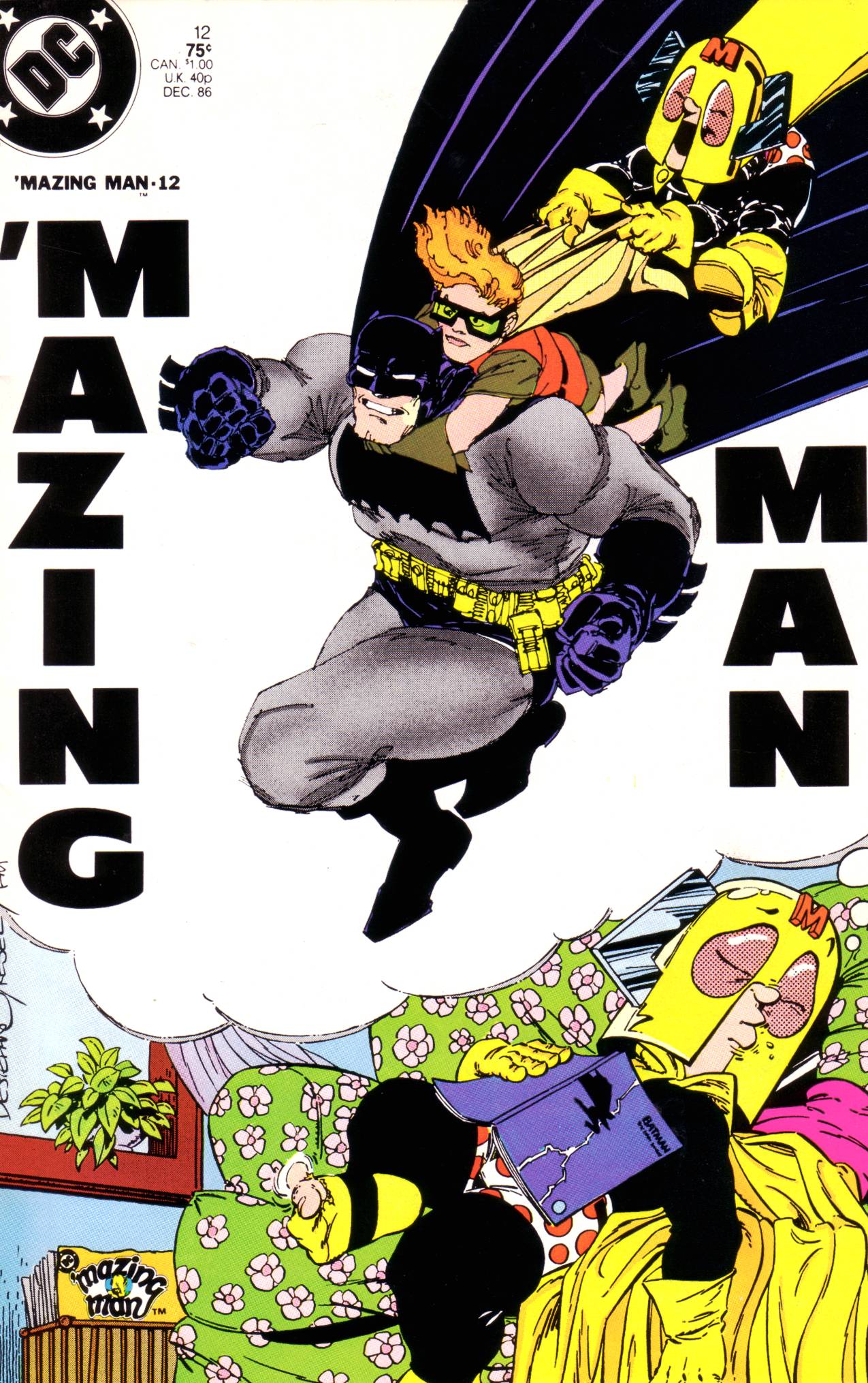 Read online 'Mazing Man comic -  Issue #12 - 1