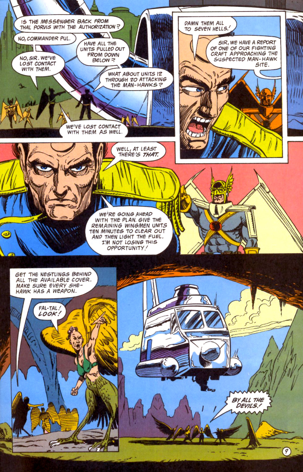 Read online Hawkworld (1990) comic -  Issue #25 - 10
