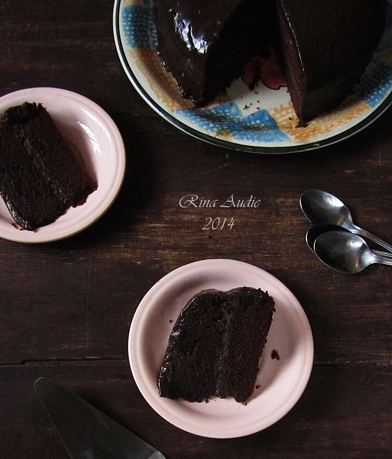Homemade Buttermilk Chocolate Cake DapurManis