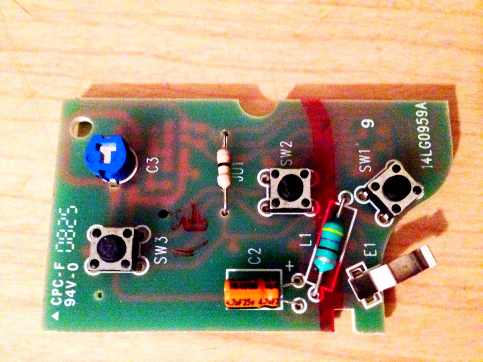 A Bit of a Byte: Craftsman Garage Door Opener Model 315 Circuit Board