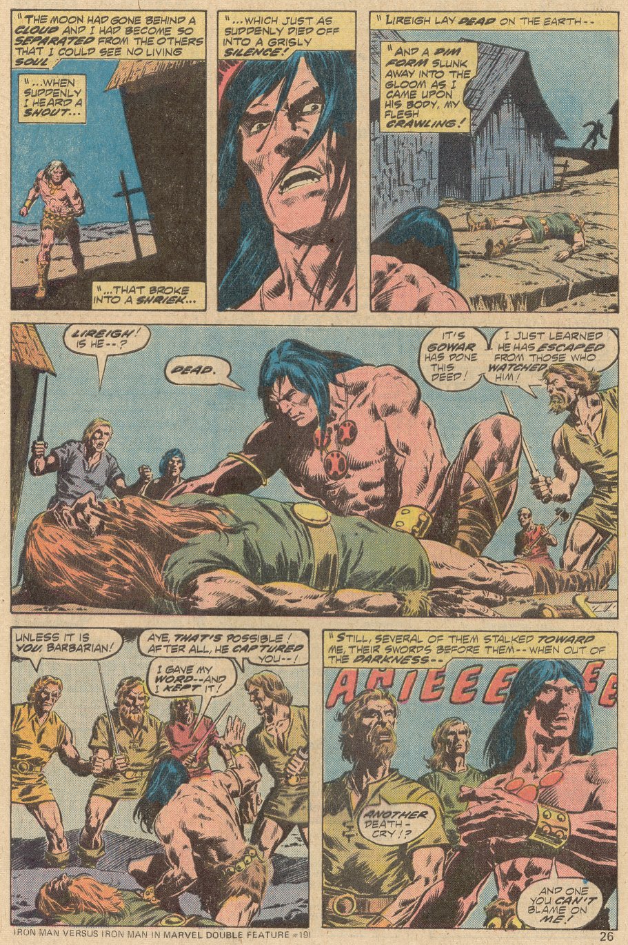 Conan the Barbarian (1970) Issue #69 #81 - English 16